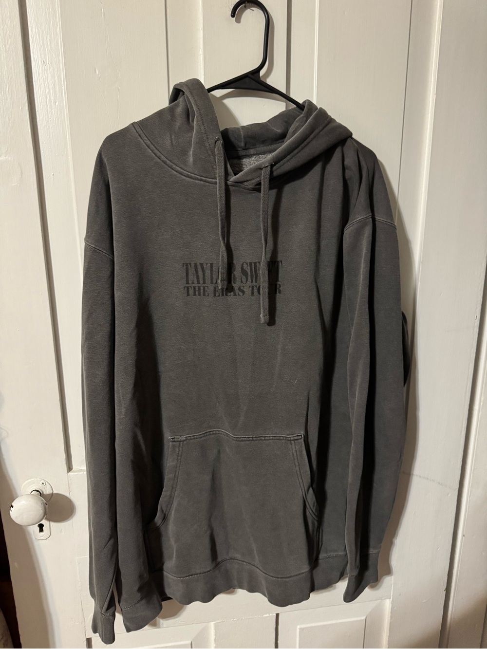 Taylor Swift Charcoal Gray Pullover Hoodie